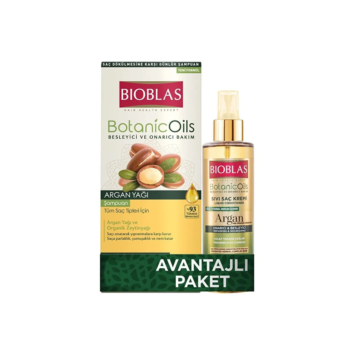 BİOBLAS ŞAMPUAN ARGAN 360 ML