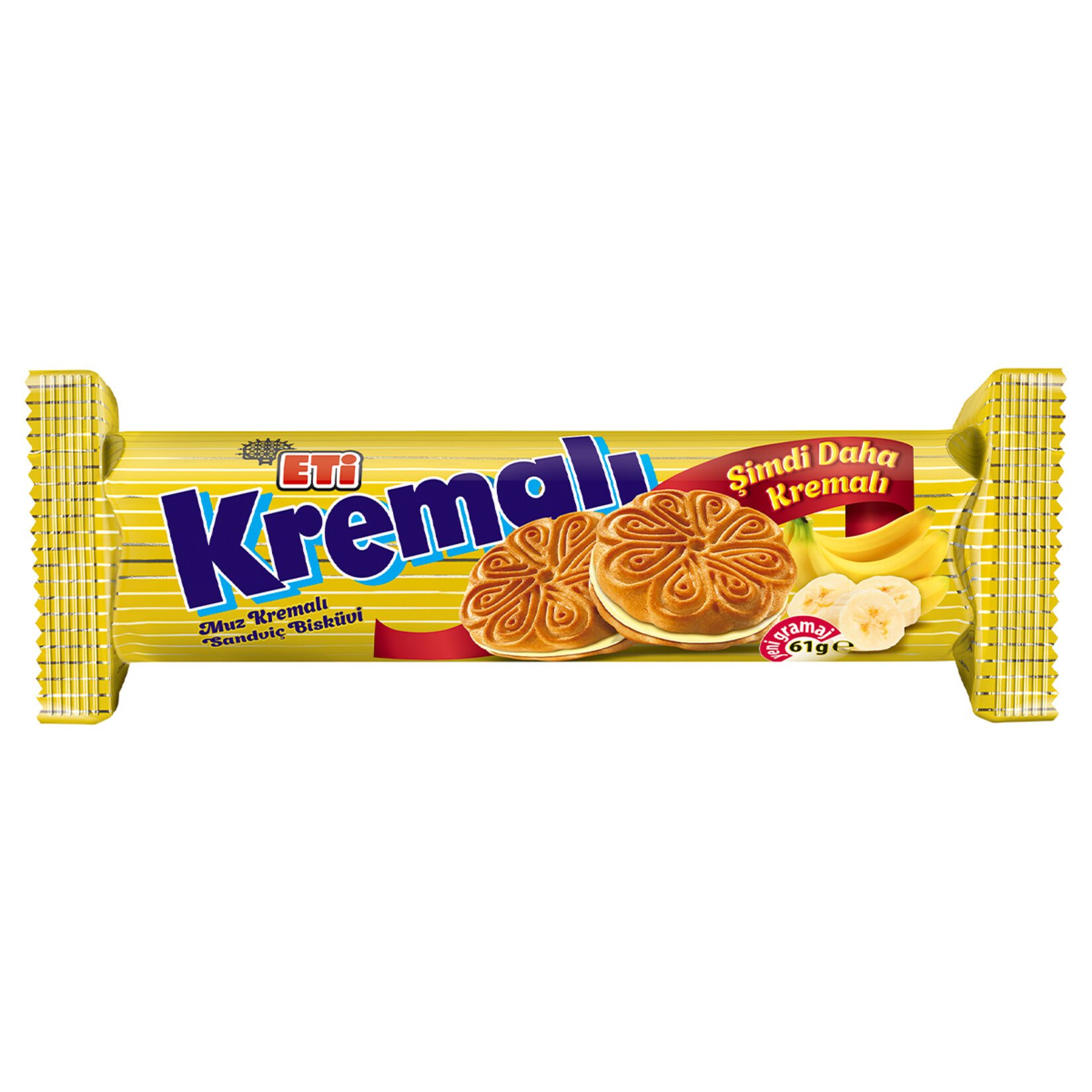 ETİ MUZ KREMALI BİSKÜVİ 61 GR 