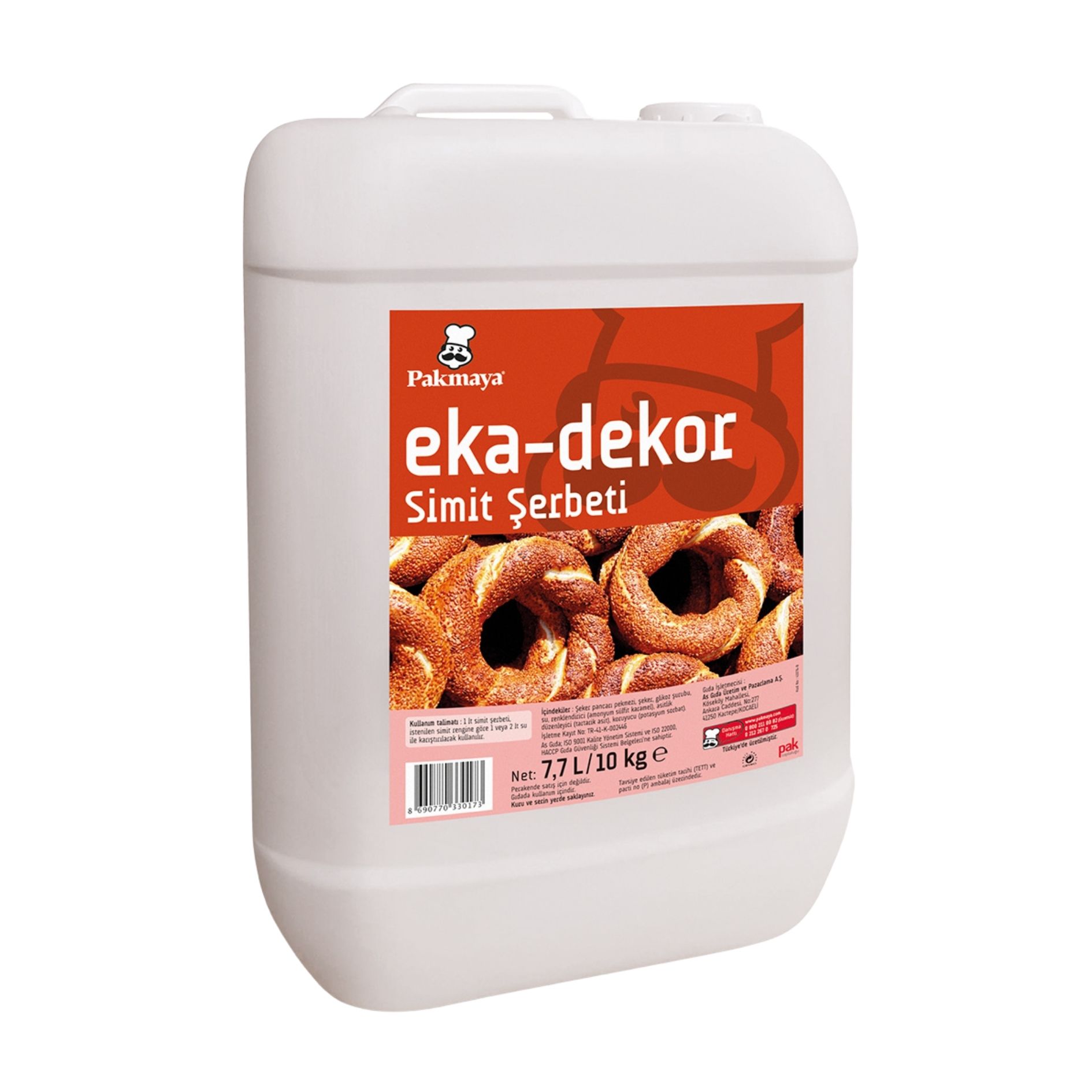 EKA-DEKOR 10KG SIMIT SERBETI