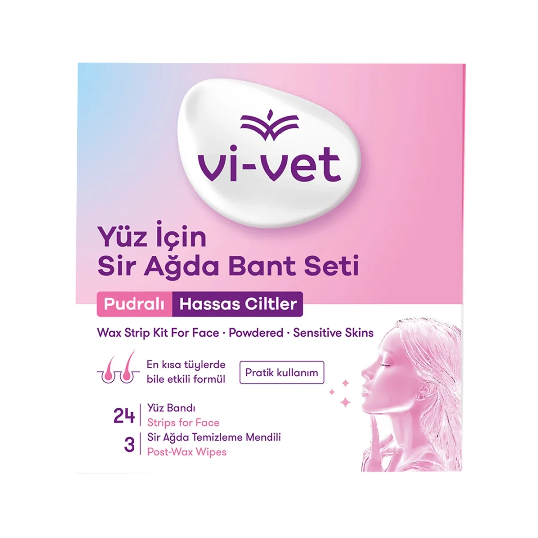 VİVET YÜZ BANTI 28'Lİ PUDRALI  HASSAS CİTLER