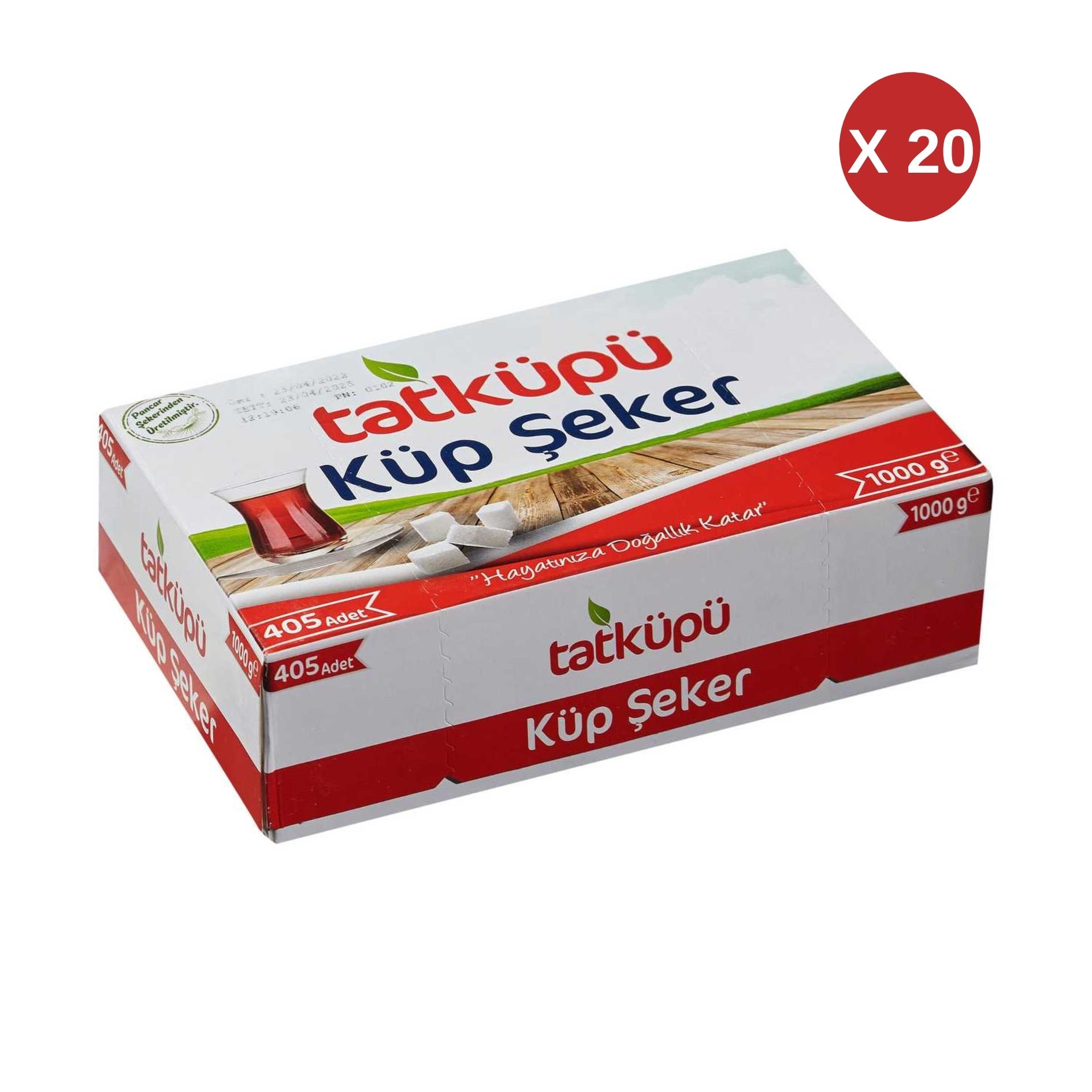 TATKÜPÜ KÜP ŞEKER 405 AD - 1000 GR (20 ADET)