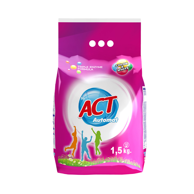 ACT MATİK 1,5 KG COLOR & WHİTE