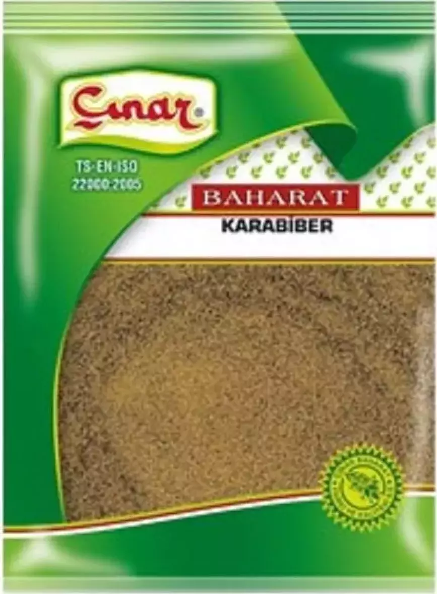 ÇINAR KARABİBER POŞET 50 GR