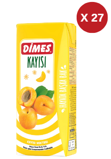 DİMES KAYISI İÇECEĞİ  200  ML 27 ADET