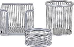 GLOBOX 6154 METAL OFİS SETİ 3LÜ GRİ