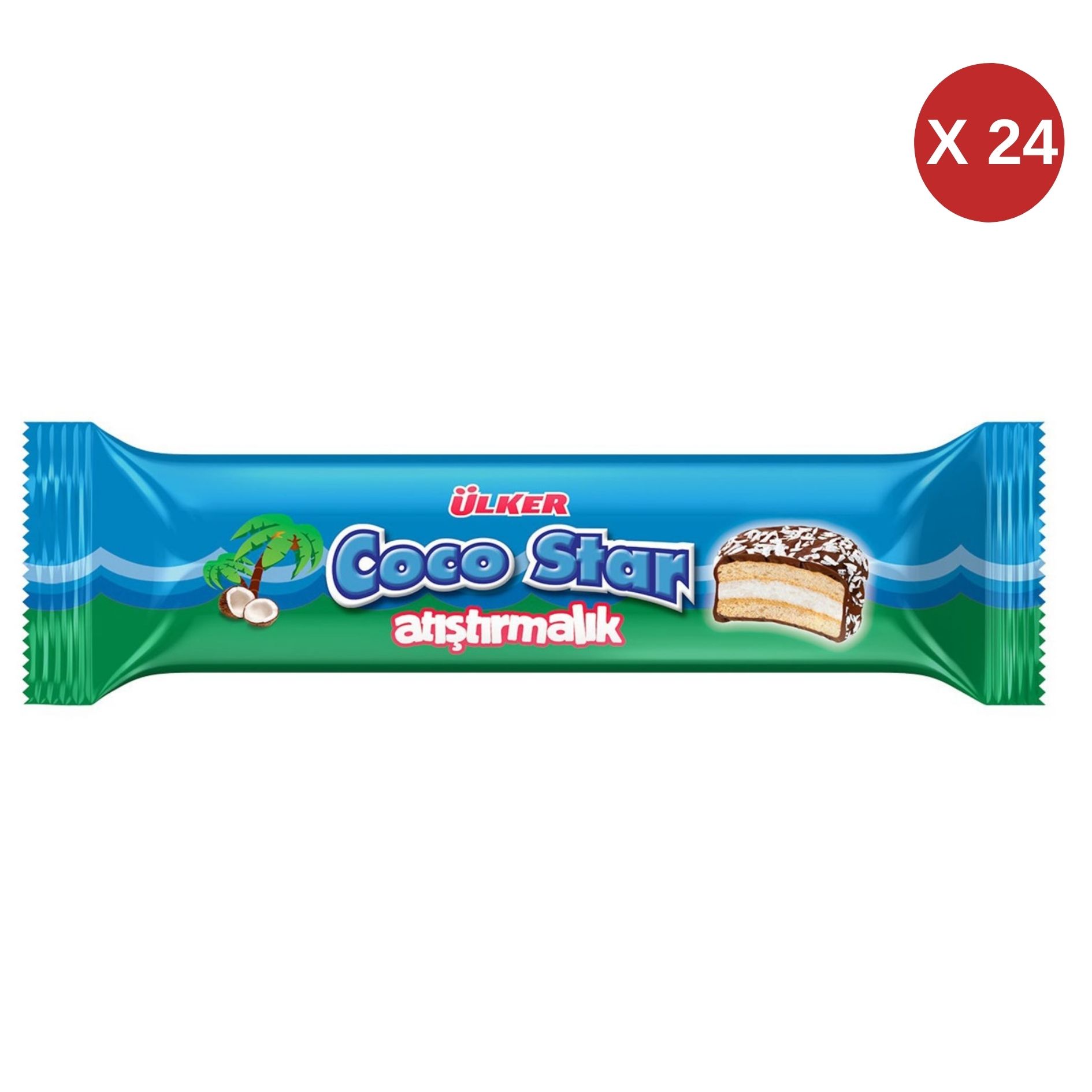 ÜLKER COCOSTAR ATIŞ.M.MALLOW 66 GR ( 24 ADET )
