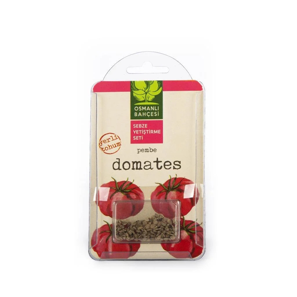 OSMANLI BAHÇESİ PEMBE DOMATES YETİŞTİRME SETİ