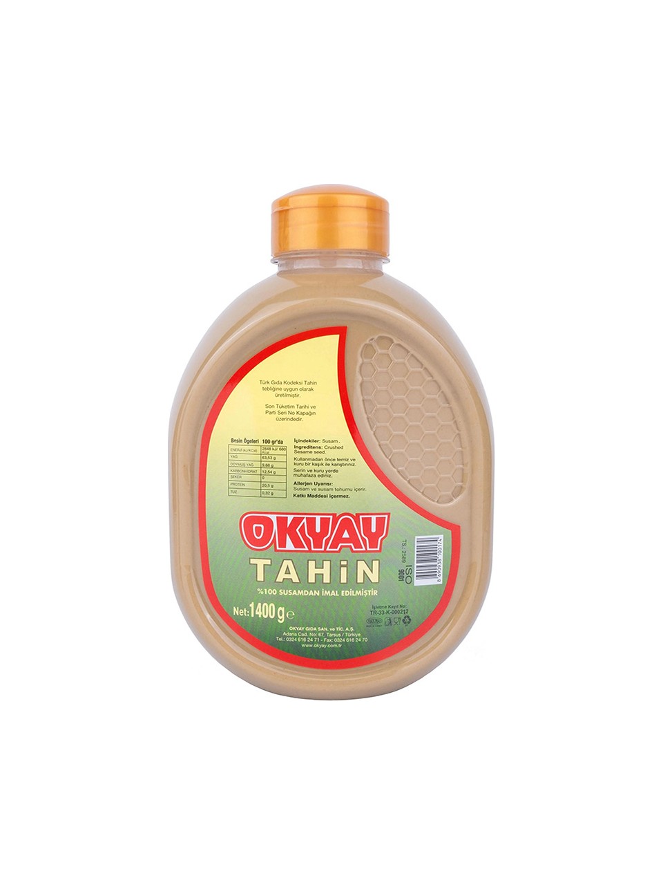 OKYAY 1400 GR PET TAHİN 