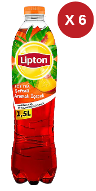 LİPTON ŞEFTALİ 1,5 LT 6' LI 