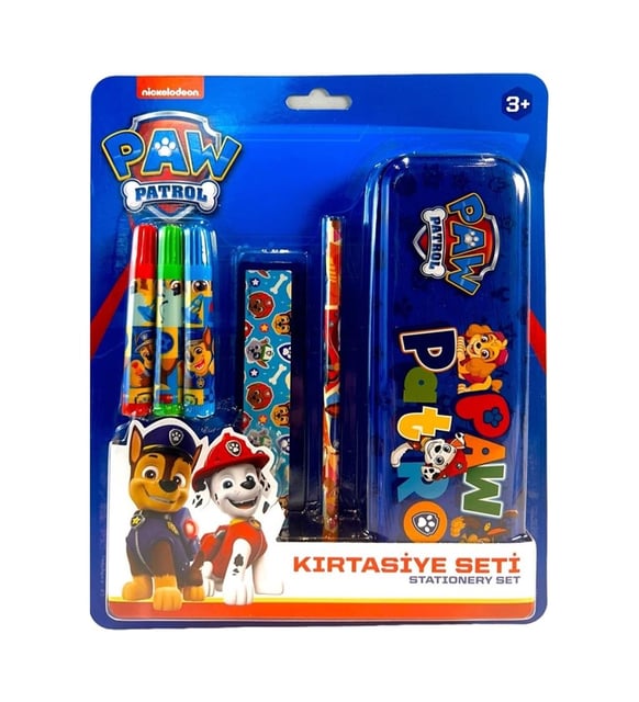 PAW PATROL KIRTASİYE SETİ KALEM KUTULU 6 PARÇA