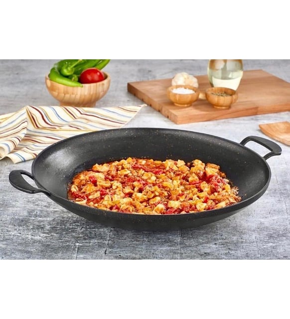 POLOCHEF KAS-136 GRANİT KAVURMA SACI 36 CM