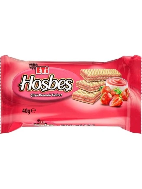 ETİ HOŞBEŞ ÇİLEK 40 GR (24 ADET)