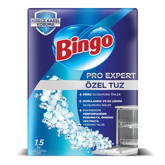 BİNGO BULAŞIK MAKİNESİ TUZU 1,5 KG