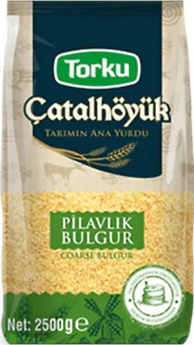 TORKU ÇATALHÖYÜK PİLAVLIK BULGUR 2,5KG 