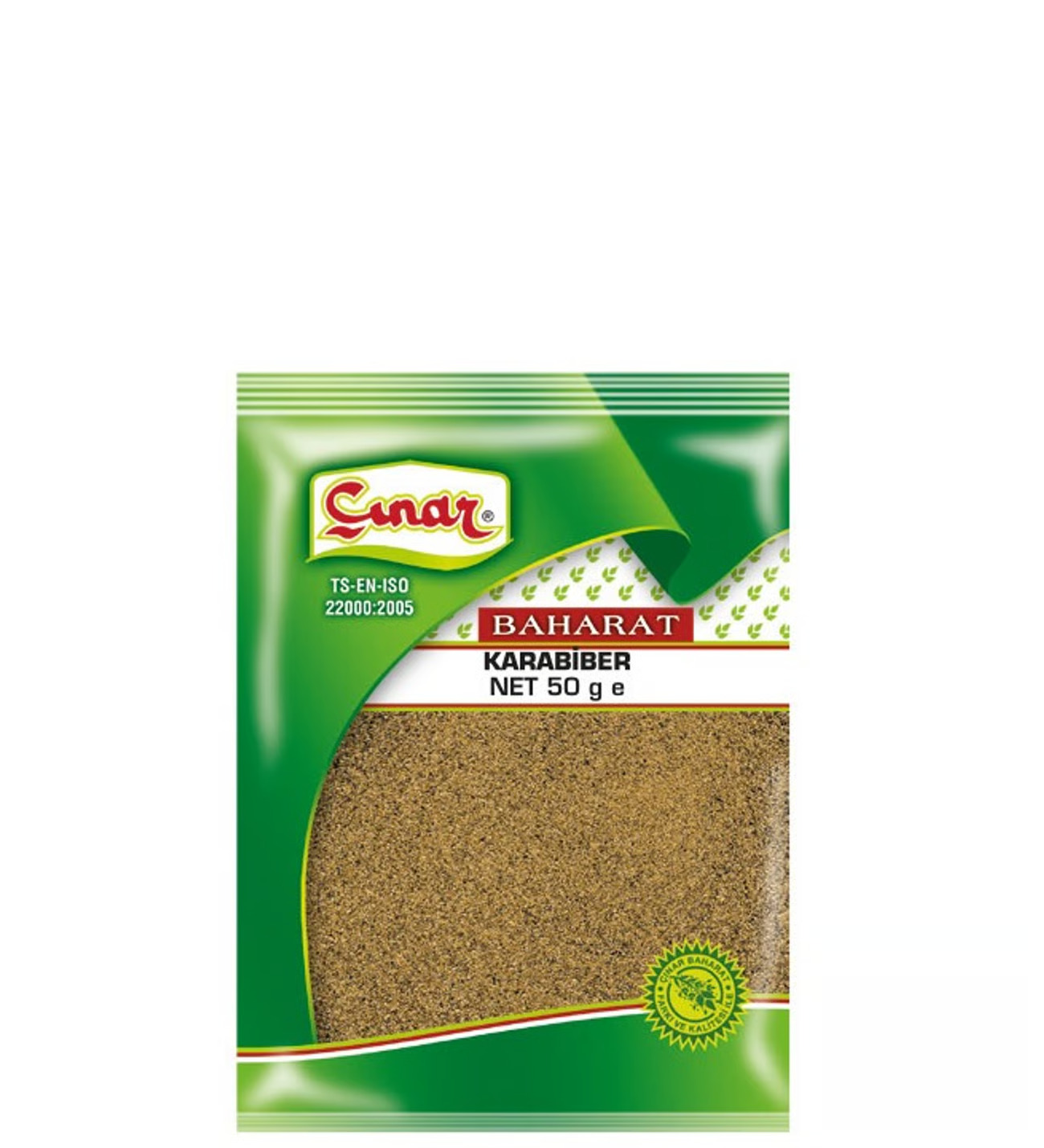 ÇINAR KARABİBER POŞET 50 GR