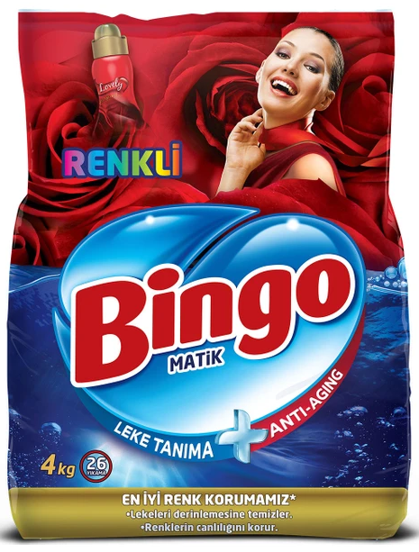 BİNGO MATİK RENKLİLER İÇİN 4 KG