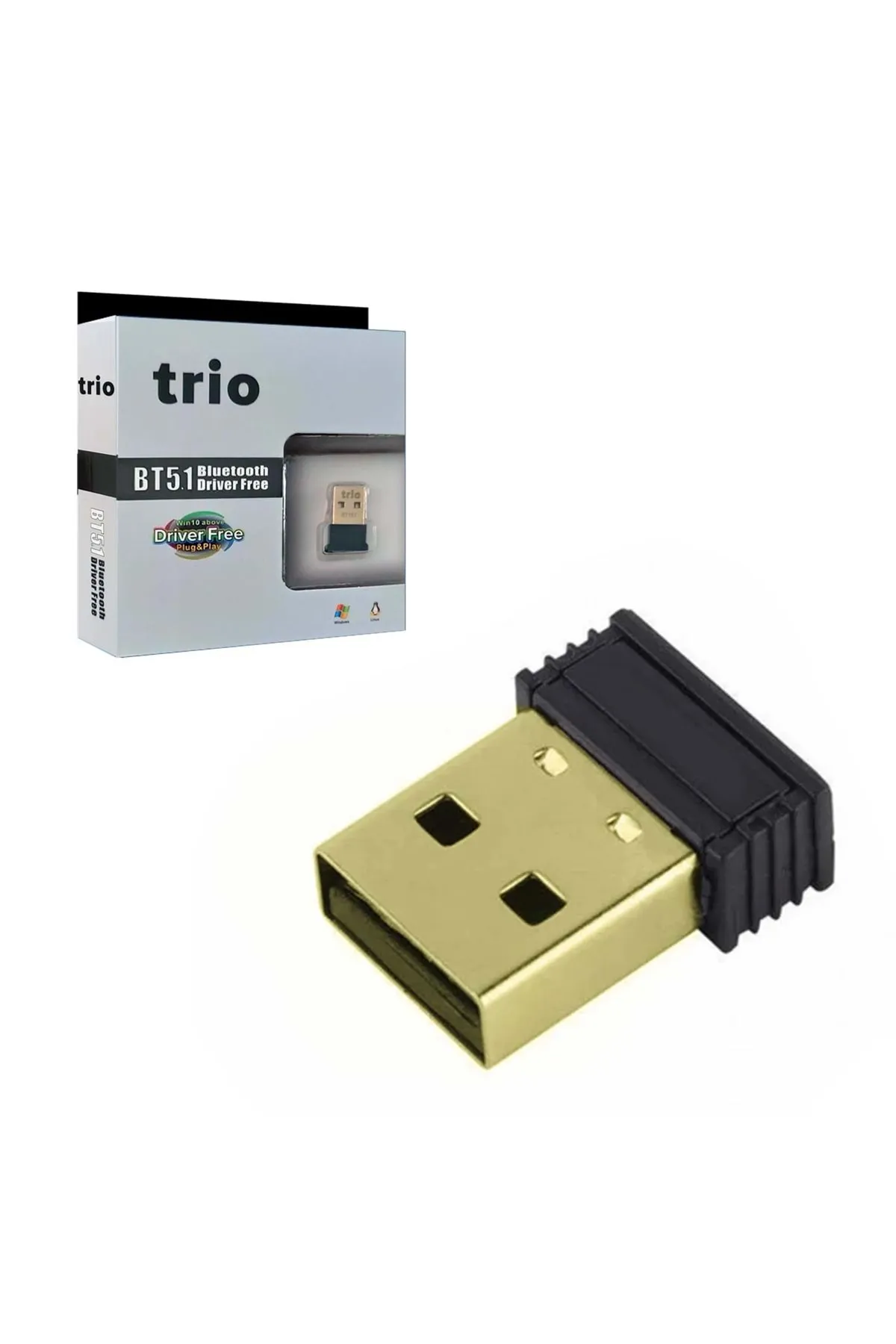 TRİO BT5.1 PC USB BLUETOOTH DONGLE B15
