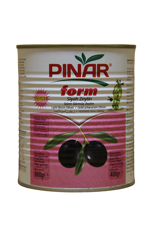 PINAR FORM 1/1 TNK 181-200 SALAMURA SİYAH ZEYTİN 4