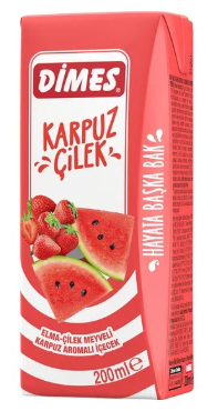 DİMES KARPUZ ÇİLEK İÇECEĞİ 200 ML