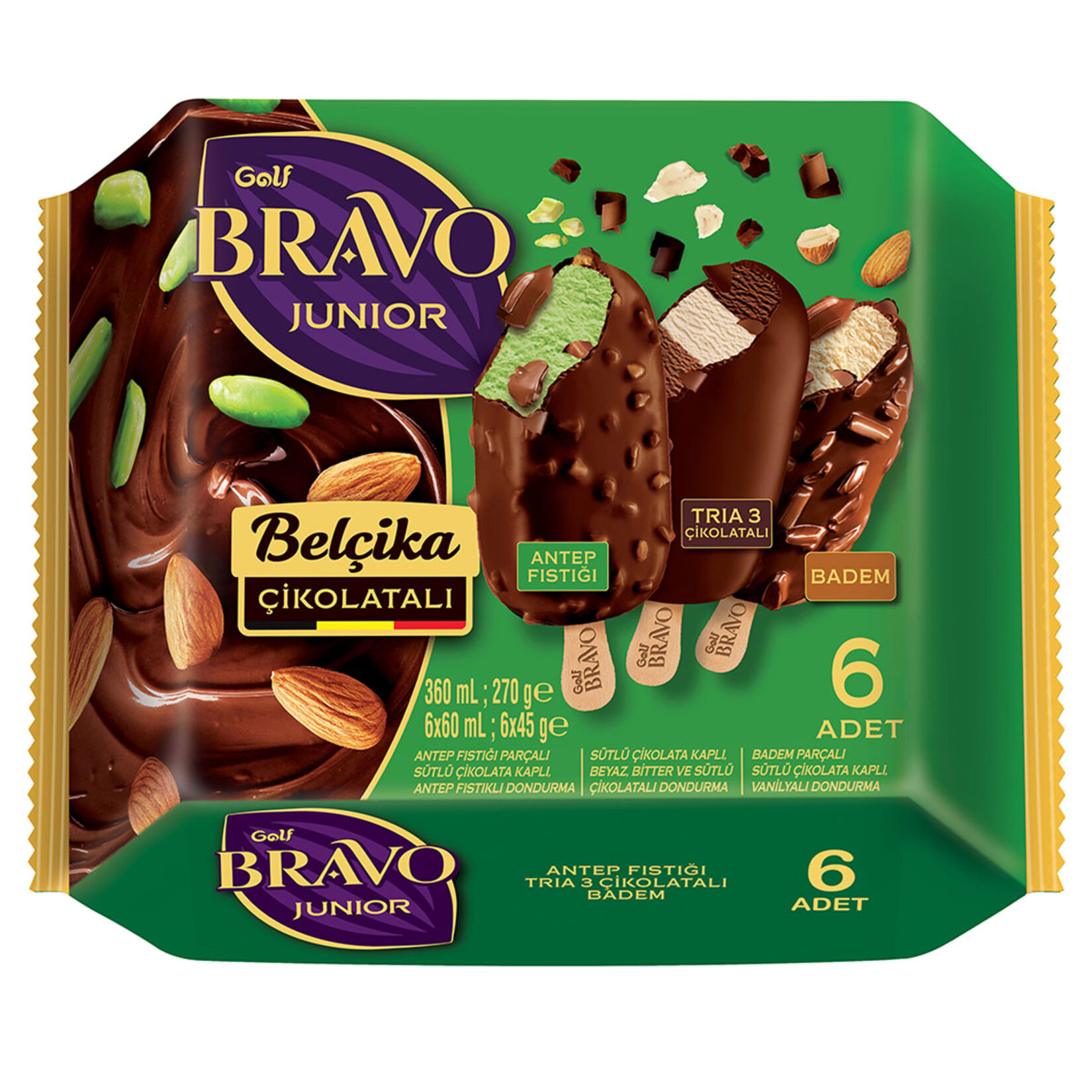 GOLF BRAVO JR  TRI-ANT-BAD 360 ML