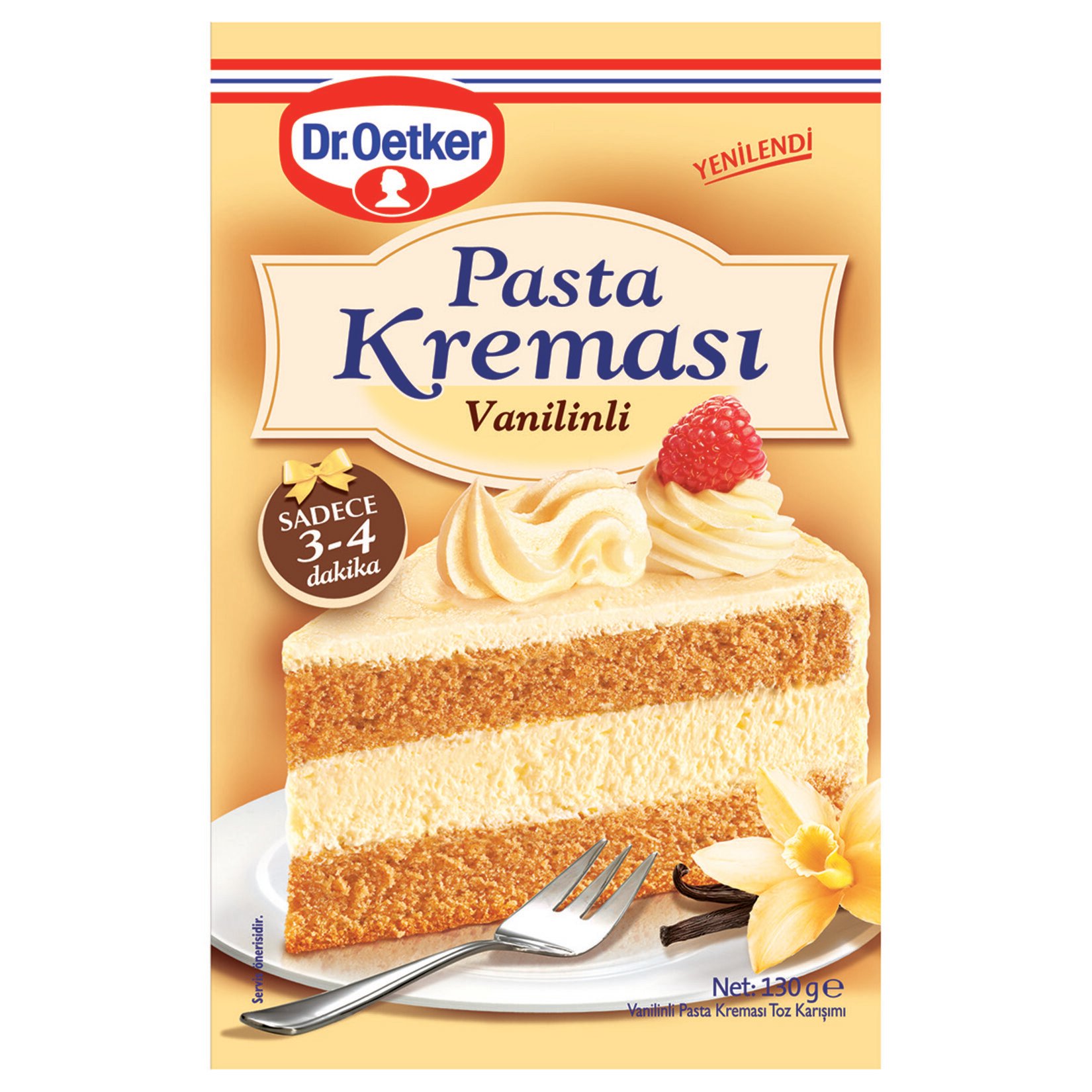 DR.OETKER PASTA KREMASI VANİLYALI 130 GR