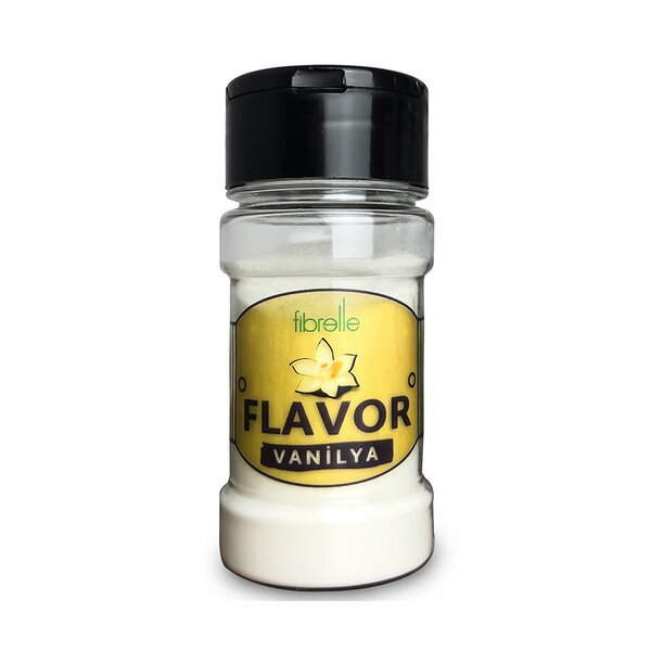 Fibrelle Flavor Vanilya Aromalı Toz Aroma 45 g