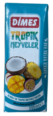 DİMES TROPİK MEYVELİ İÇECEK 200 ML