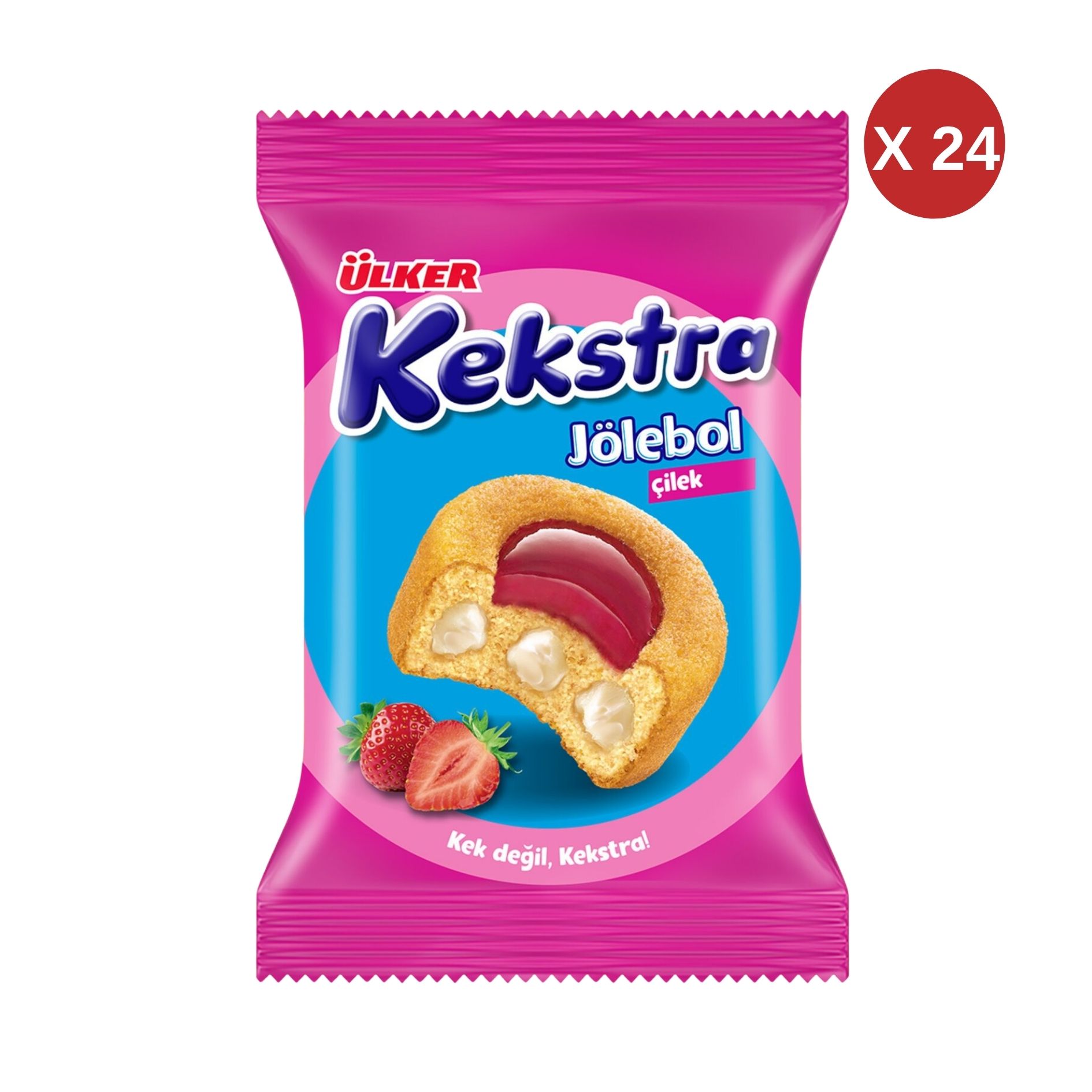ÜLKER KEKSTRA JÖLEBOL 40 GR (24 ADET)