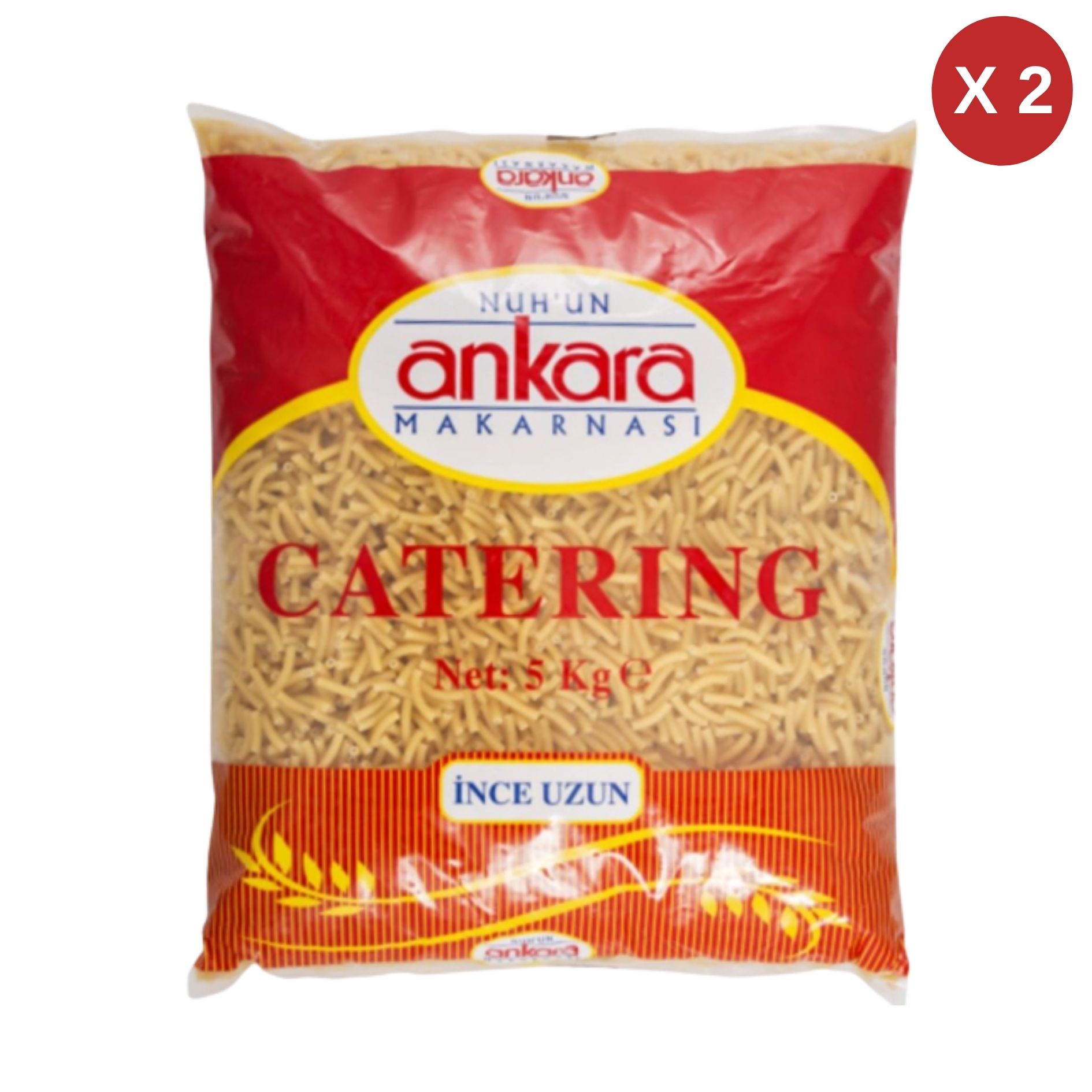 ANKARA MAKARNA İNCE UZUN 5 KG (2 ADET)