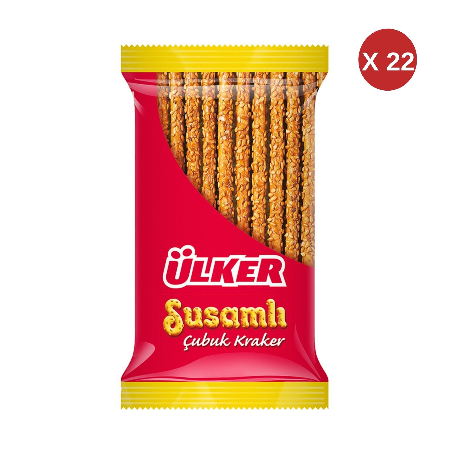 ÜLKER SUSAMLI ÇUBUK KRAKER 45 GR (22 ADET)