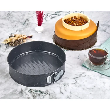 POLO CHEFF KKS-118 KELEPÇELİ KEK KALIBI 18 CM